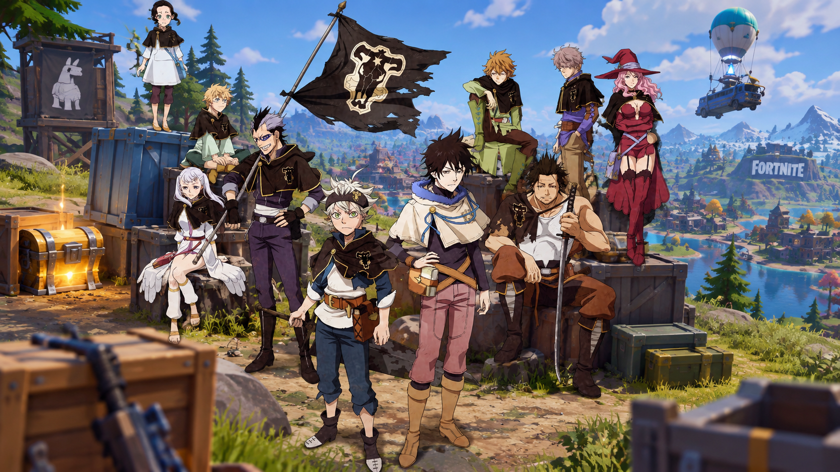 Fortnite x Black Clover Collaboration Reportedly Coming Soon, According to New Leak
