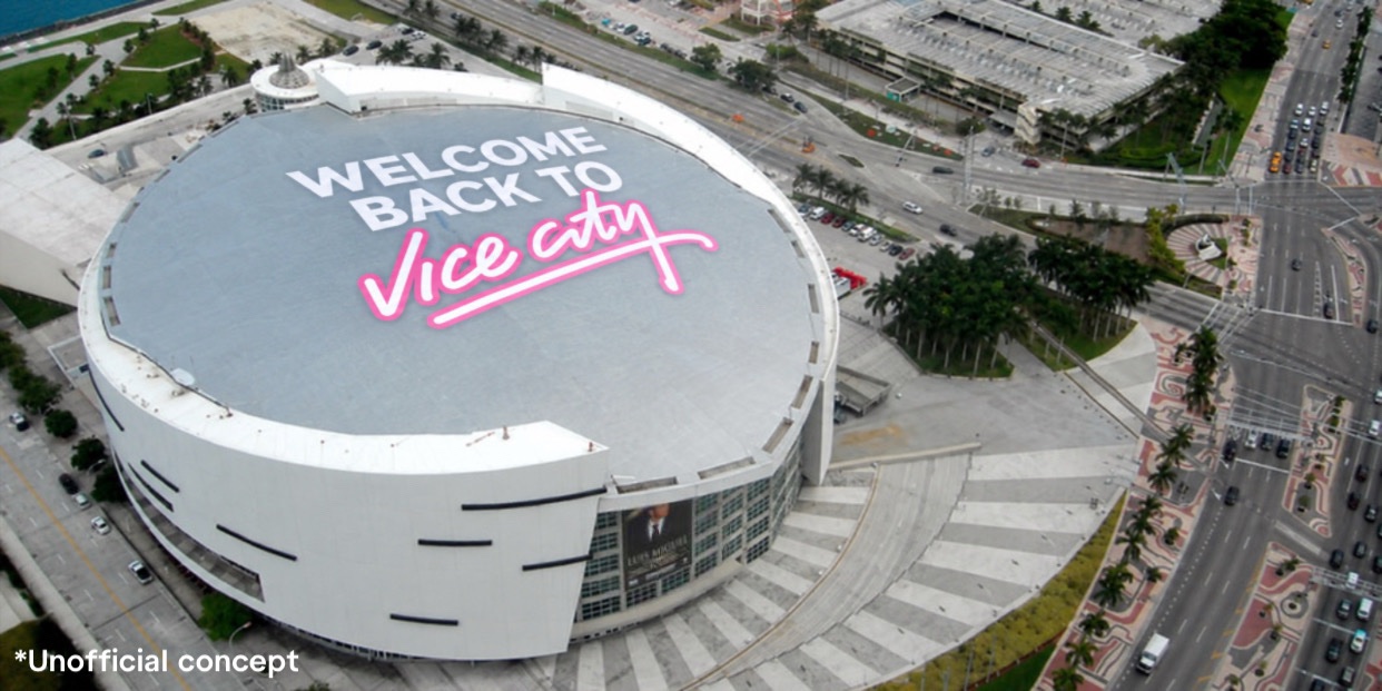 Rockstar Reportedly Planning Massive GTA 6 Vice City Promotion at Miami Heat Arena