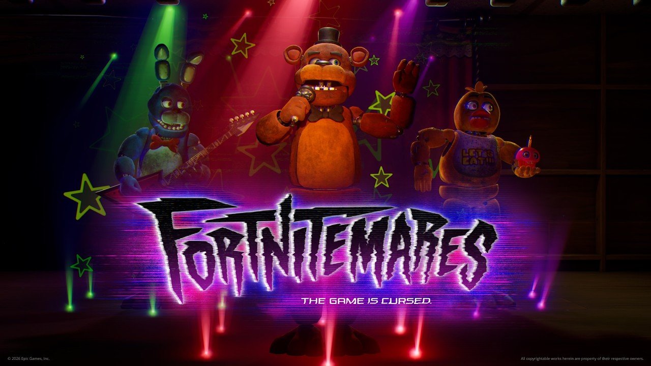 Five Nights at Freddy’s Is Officially Coming to Fortnite for Fortnitemares 2026